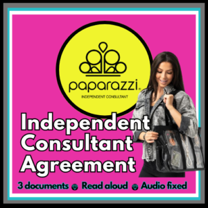 Audio YouTube video of Independent Consultant Agreement read aloud